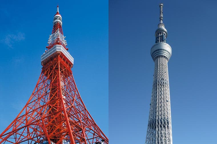 Tokyo Skytree, Asakusa & Tokyo Tower Day Tour with Buffet Lunch